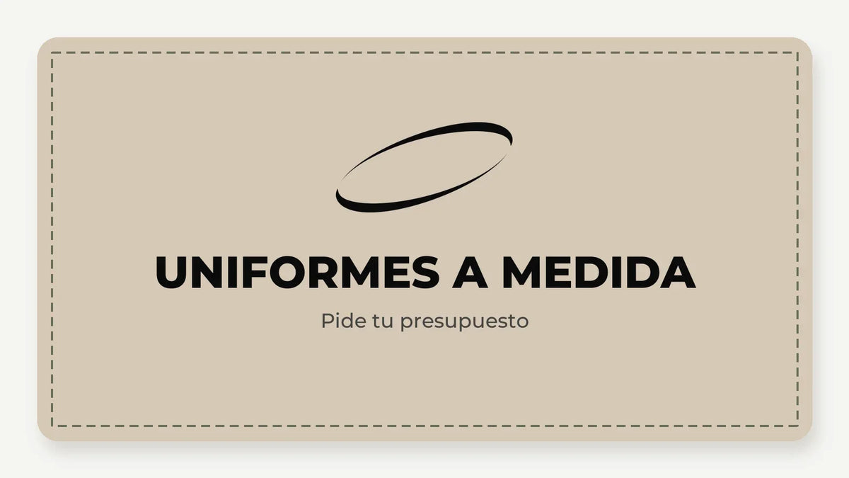 Uniformes a medida (presupuesto)