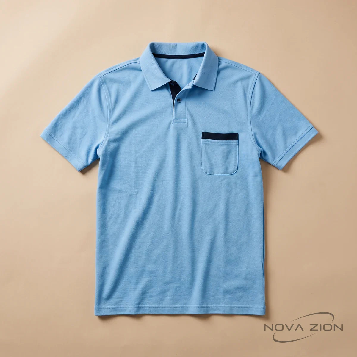 Polo técnico de manga corta Nova Zion · imagen provisional